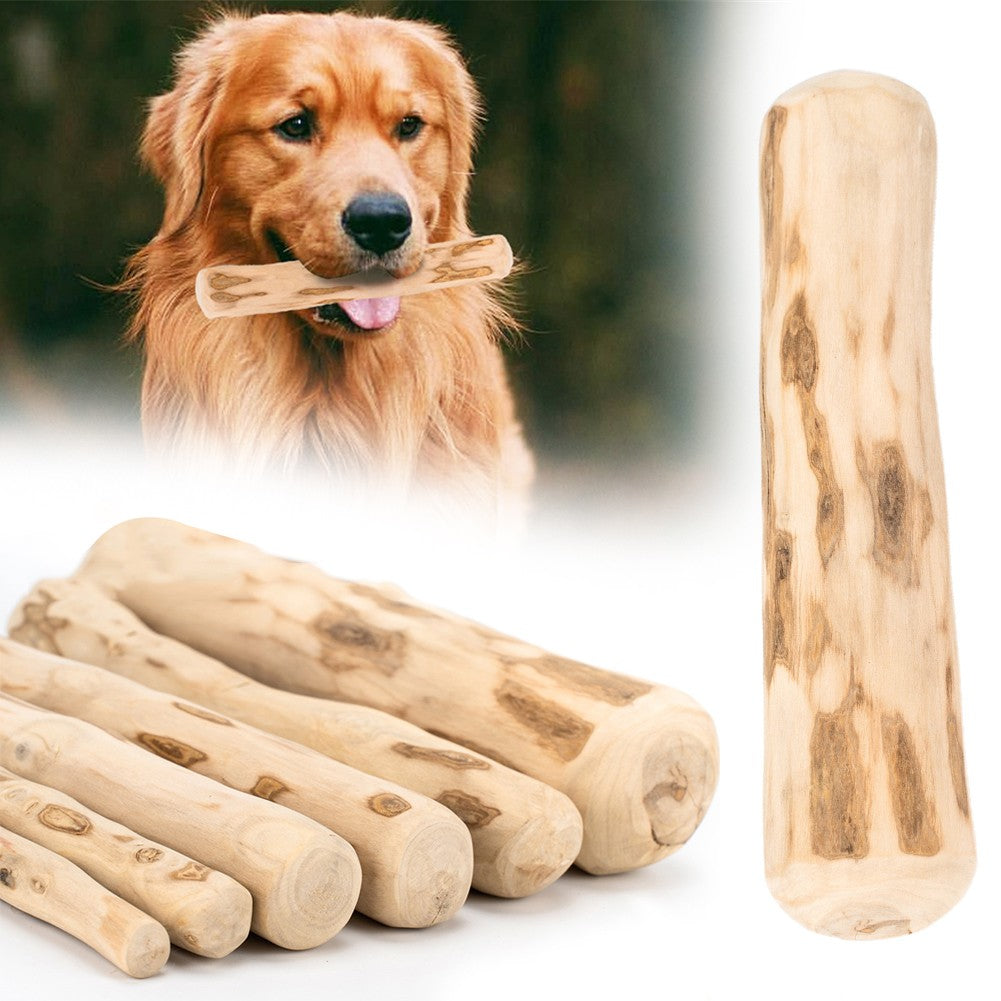 Natural Wood Chew Toy for Dogs