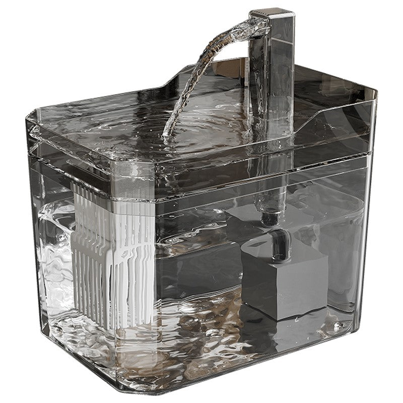 Electric Water Fountain with Filter for Pets
