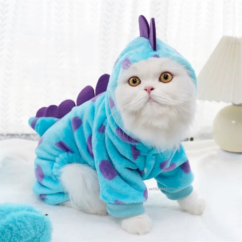Dinosaur Costume for Cats and Small Dogs