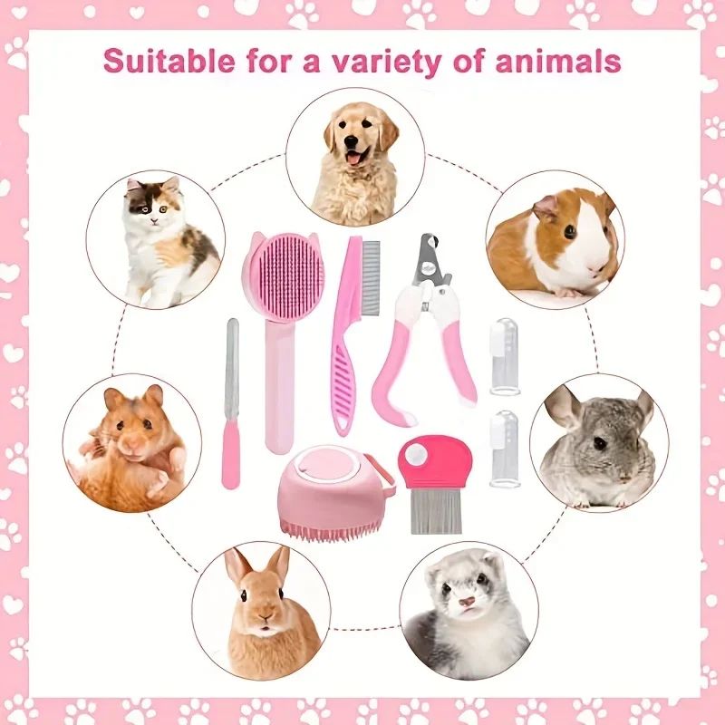 10-in-1 Pet Grooming Kit